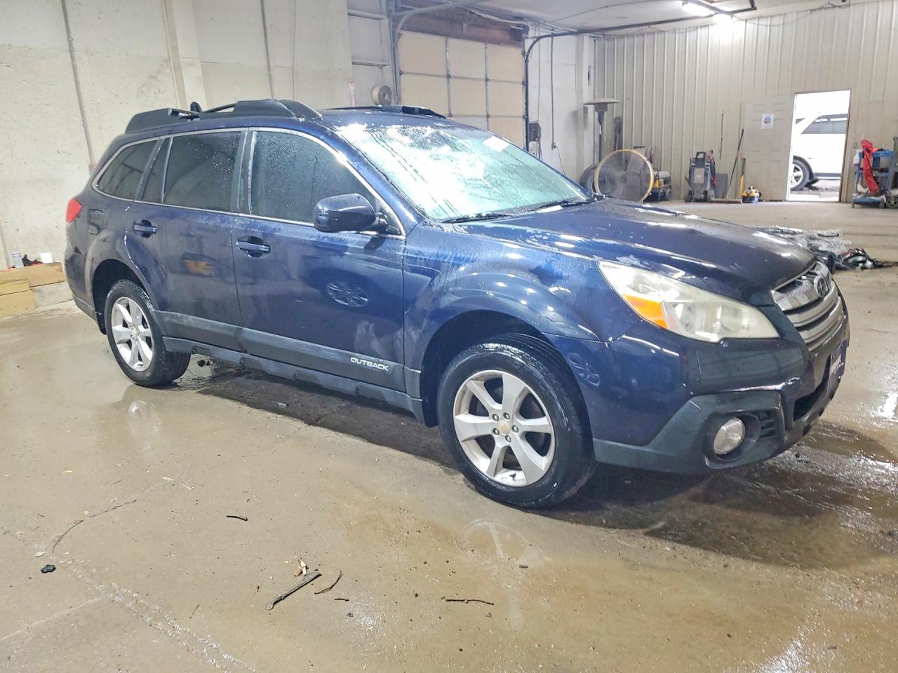 2013 Subaru Outback 2.5i Premium Синий vin: 4S4BRBCC6D3277073