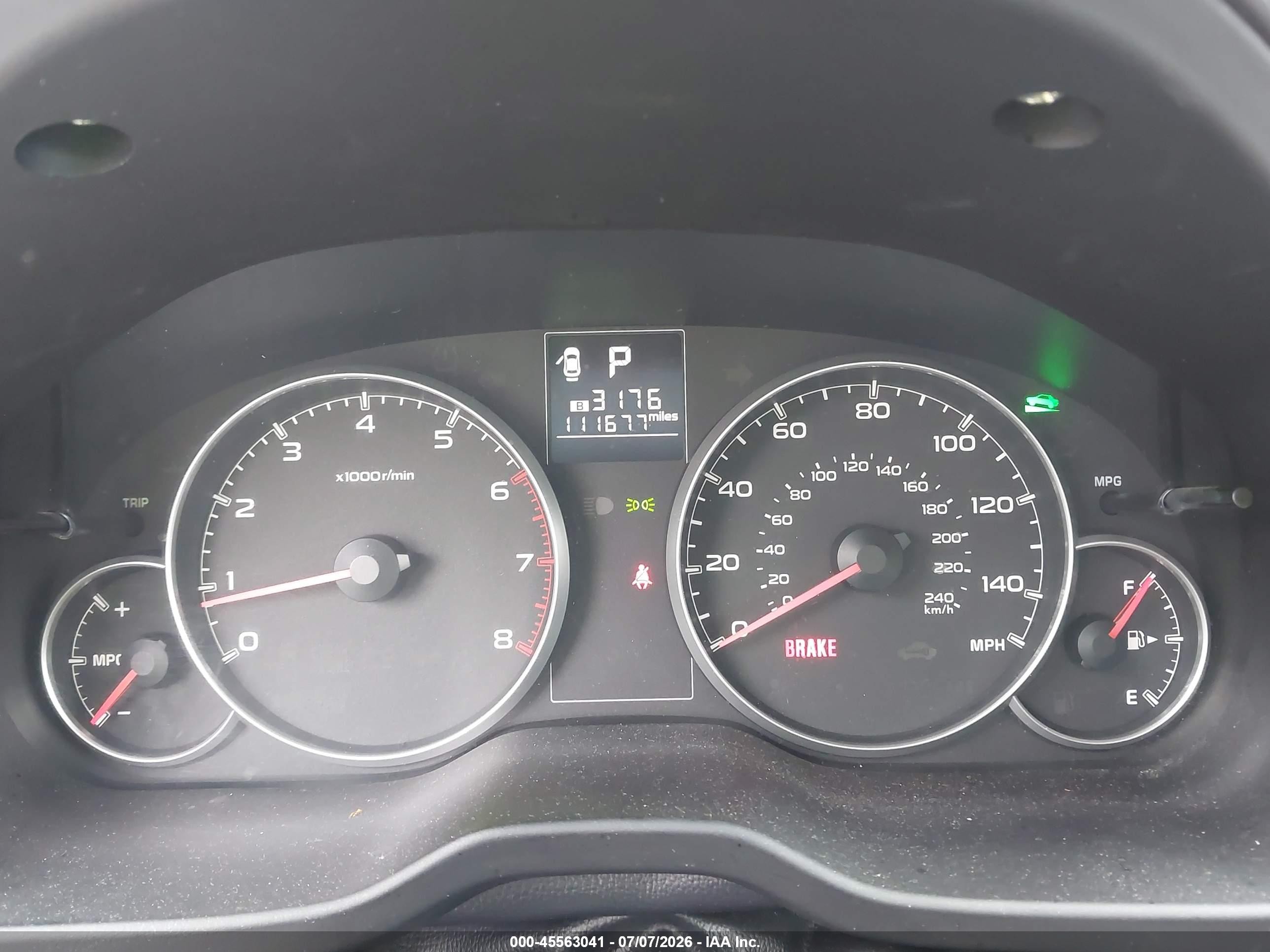2014 Subaru Outback 2.5i Premium White vin: 4S4BRBCC6E3246567