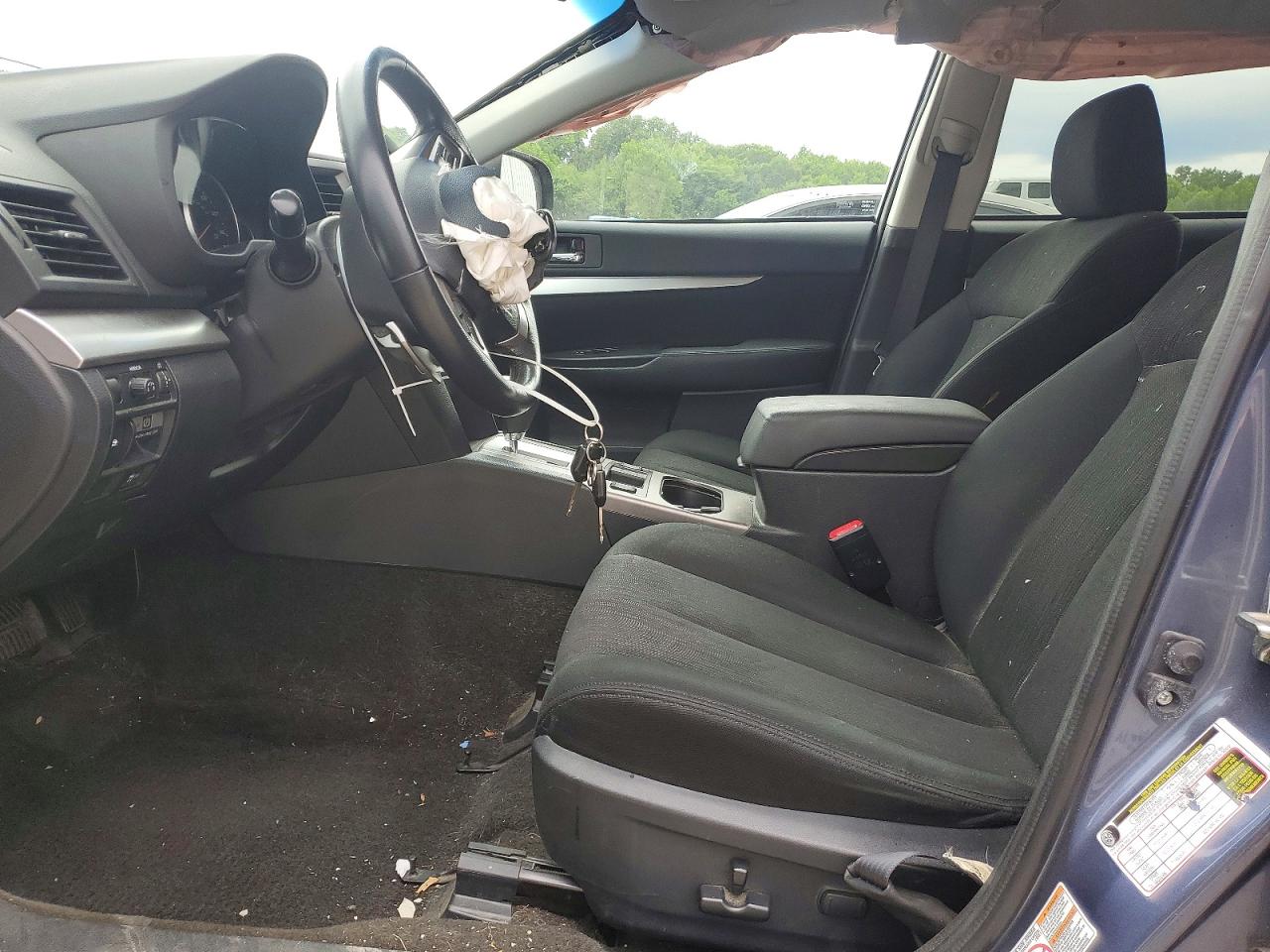 2014 Subaru Outback 2.5i Premium Blue vin: 4S4BRBCC6E3319159