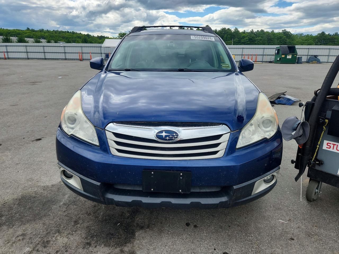 2011 Subaru Outback 2.5i Premium Blue vin: 4S4BRBCC7B3343627