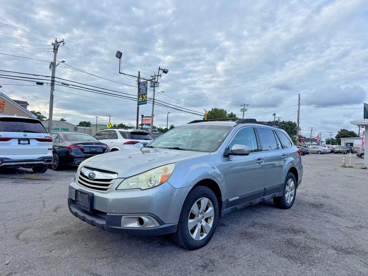 2011 Subaru Outback 2.5i Premium Gray vin: 4S4BRBCC7B3374473