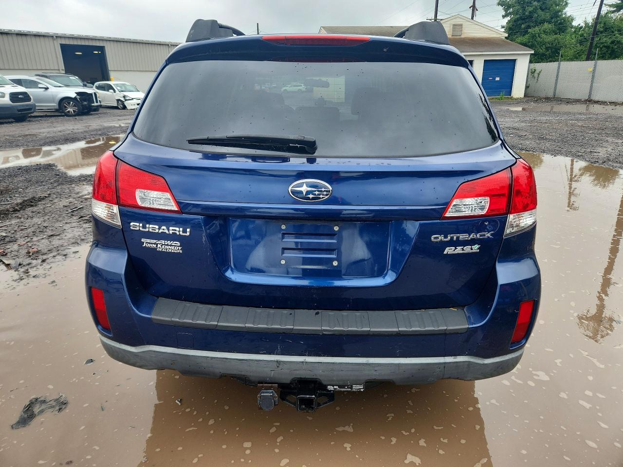 2011 Subaru Outback 2.5i Premium Blue vin: 4S4BRBCC7B3394965