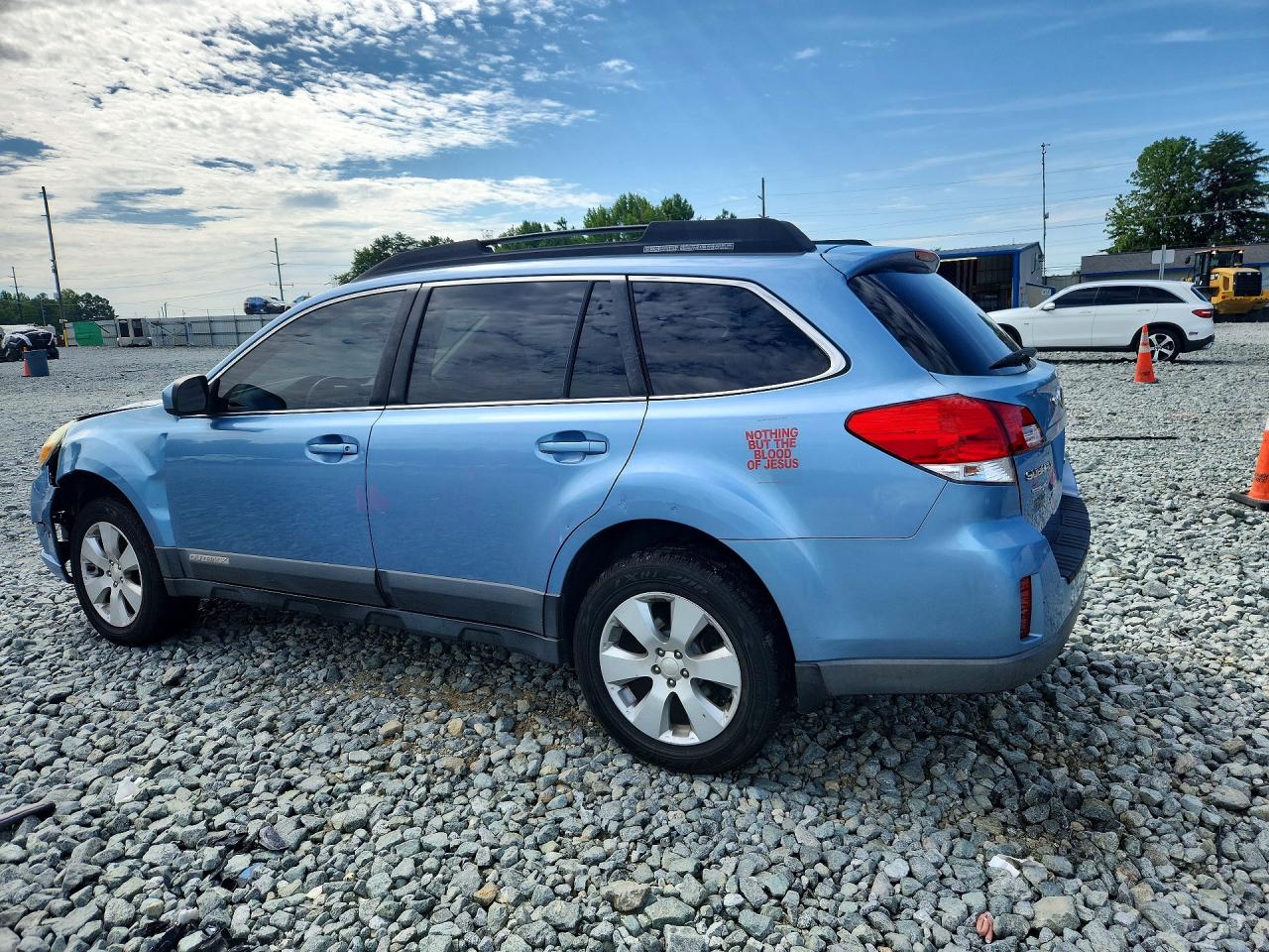 2012 Subaru Outback 2.5i Premium Blue vin: 4S4BRBCC7C3222646