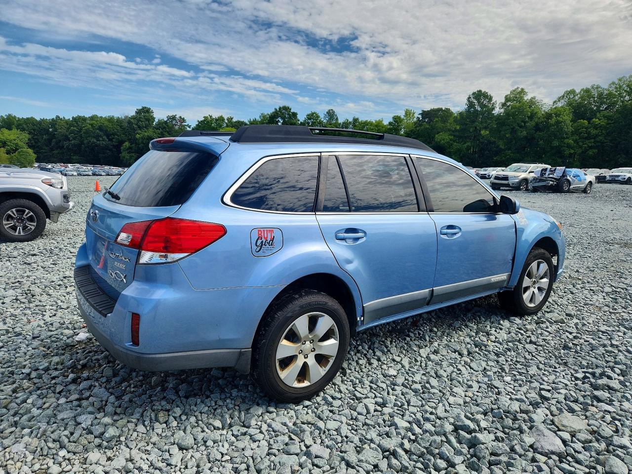 2012 Subaru Outback 2.5i Premium Blue vin: 4S4BRBCC7C3222646