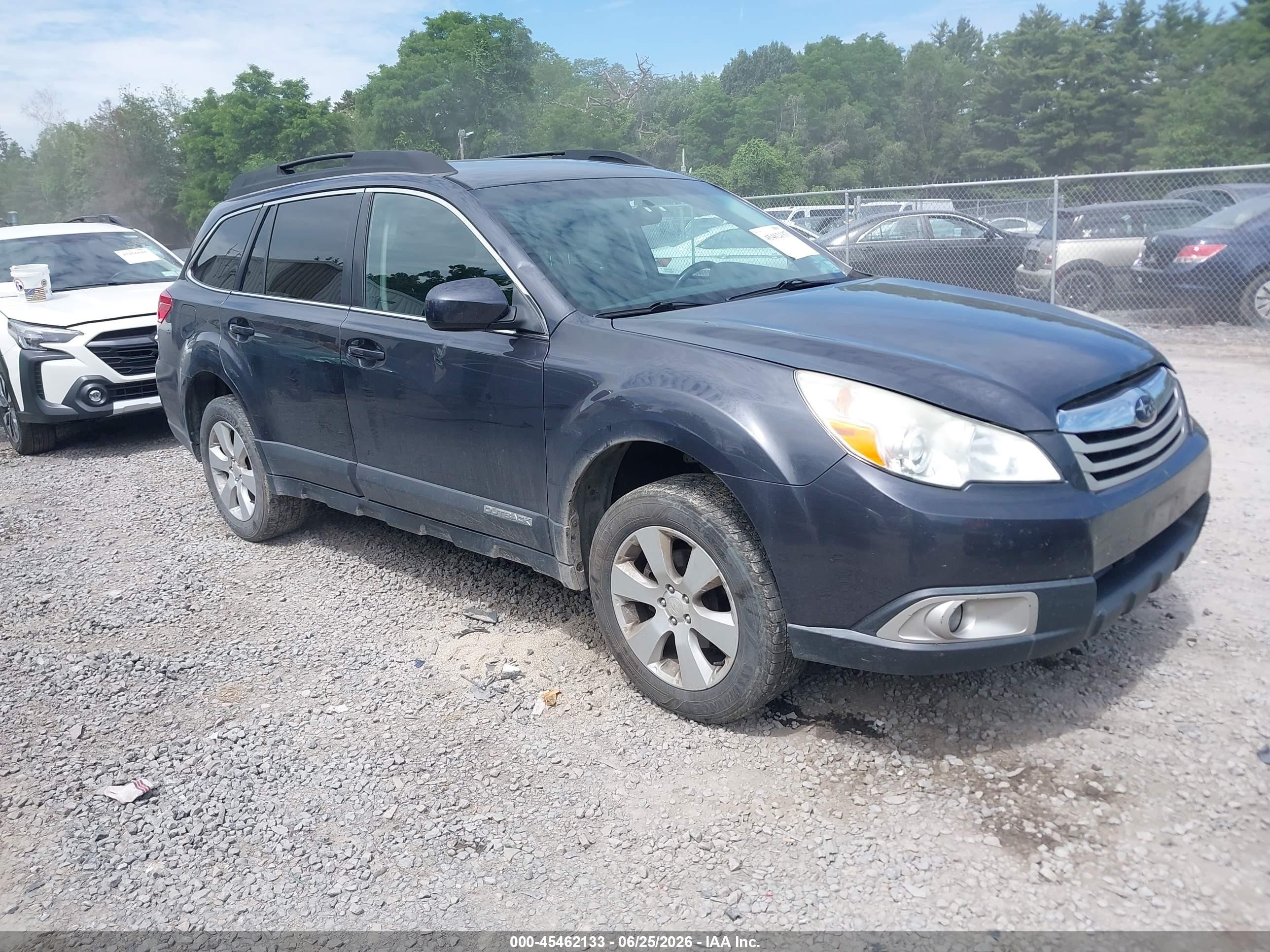2012 Subaru Outback 2.5i Premium Blue vin: 4S4BRBCC7C3236515