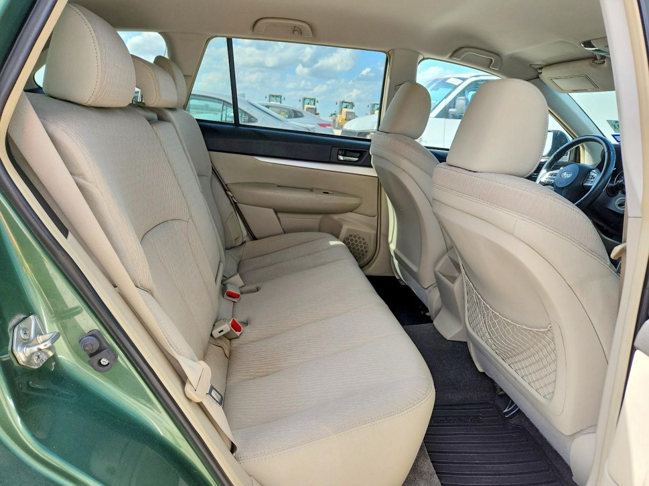 2012 Subaru Outback 2.5i Premium Green vin: 4S4BRBCC7C3263391