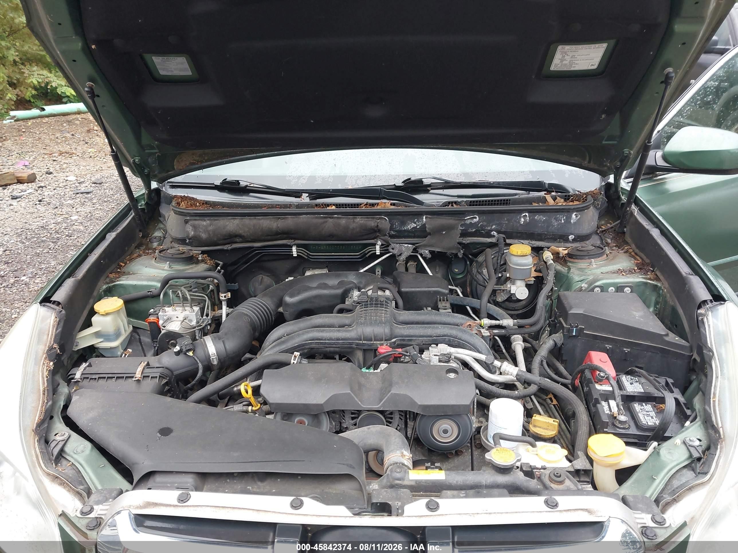 2013 Subaru Outback 2.5i Premium Зеленый vin: 4S4BRBCC7D3211390