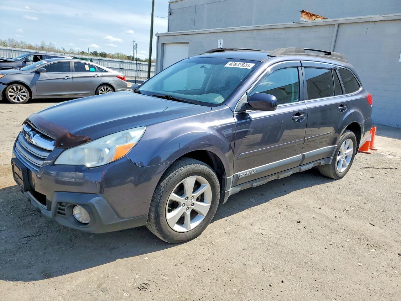 2013 Subaru Outback 2.5i Premium Gray vin: 4S4BRBCC7D3253641