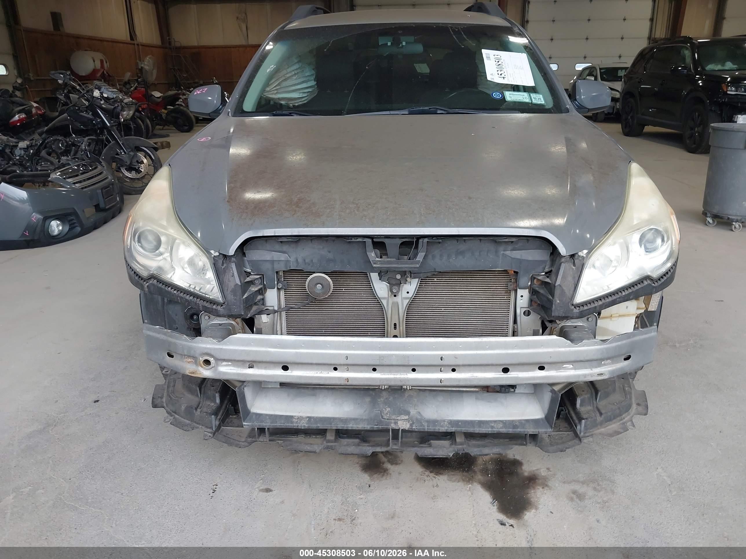 2013 Subaru Outback 2.5i Premium Gray vin: 4S4BRBCC7D3276045