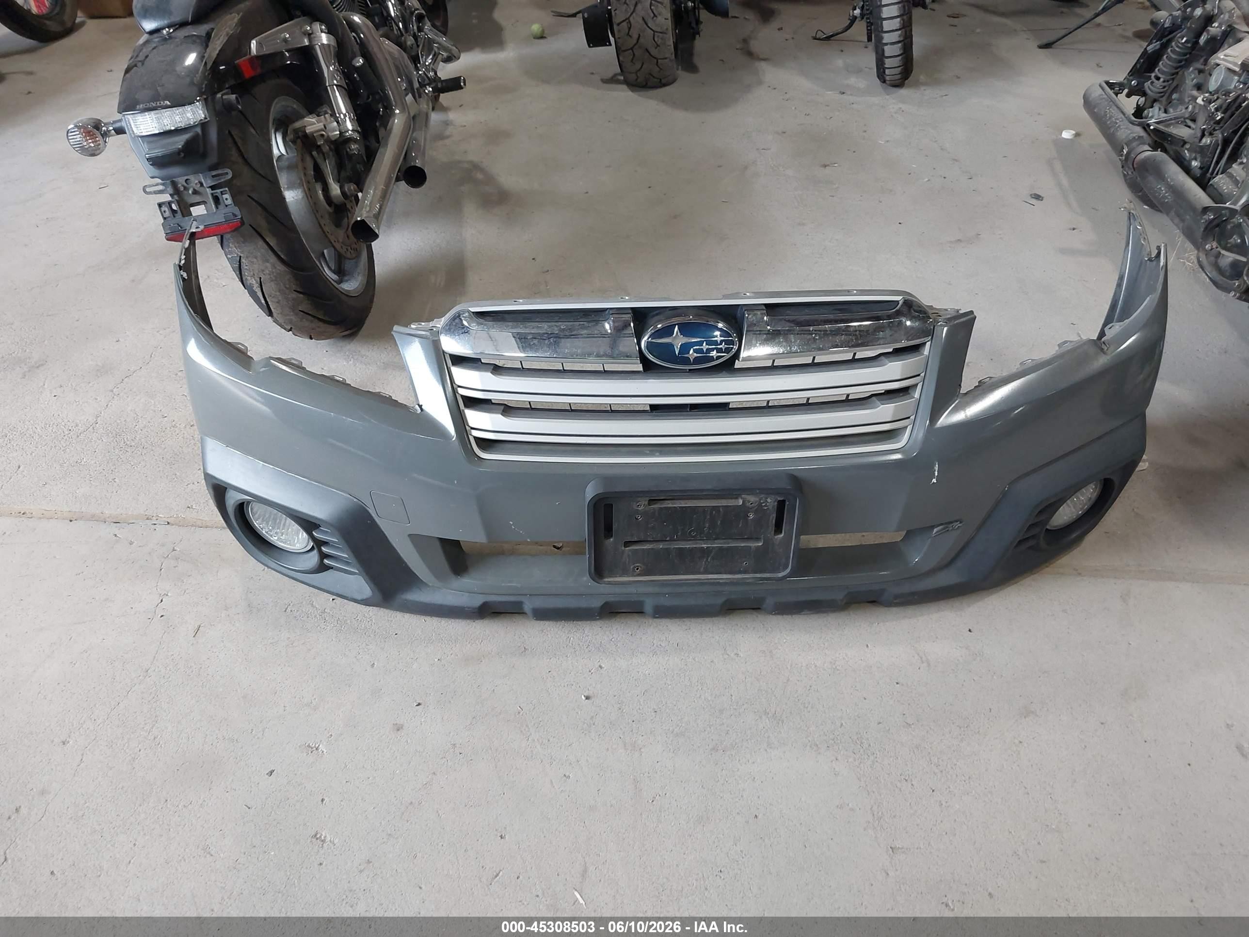 2013 Subaru Outback 2.5i Premium Gray vin: 4S4BRBCC7D3276045