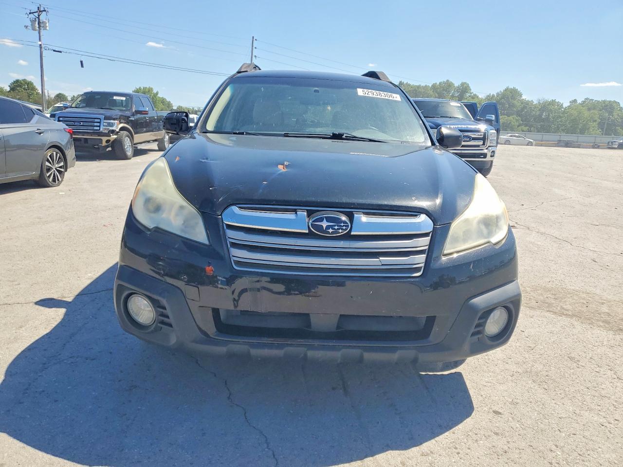 2013 Subaru Outback 2.5i Premium Black vin: 4S4BRBCC7D3324496