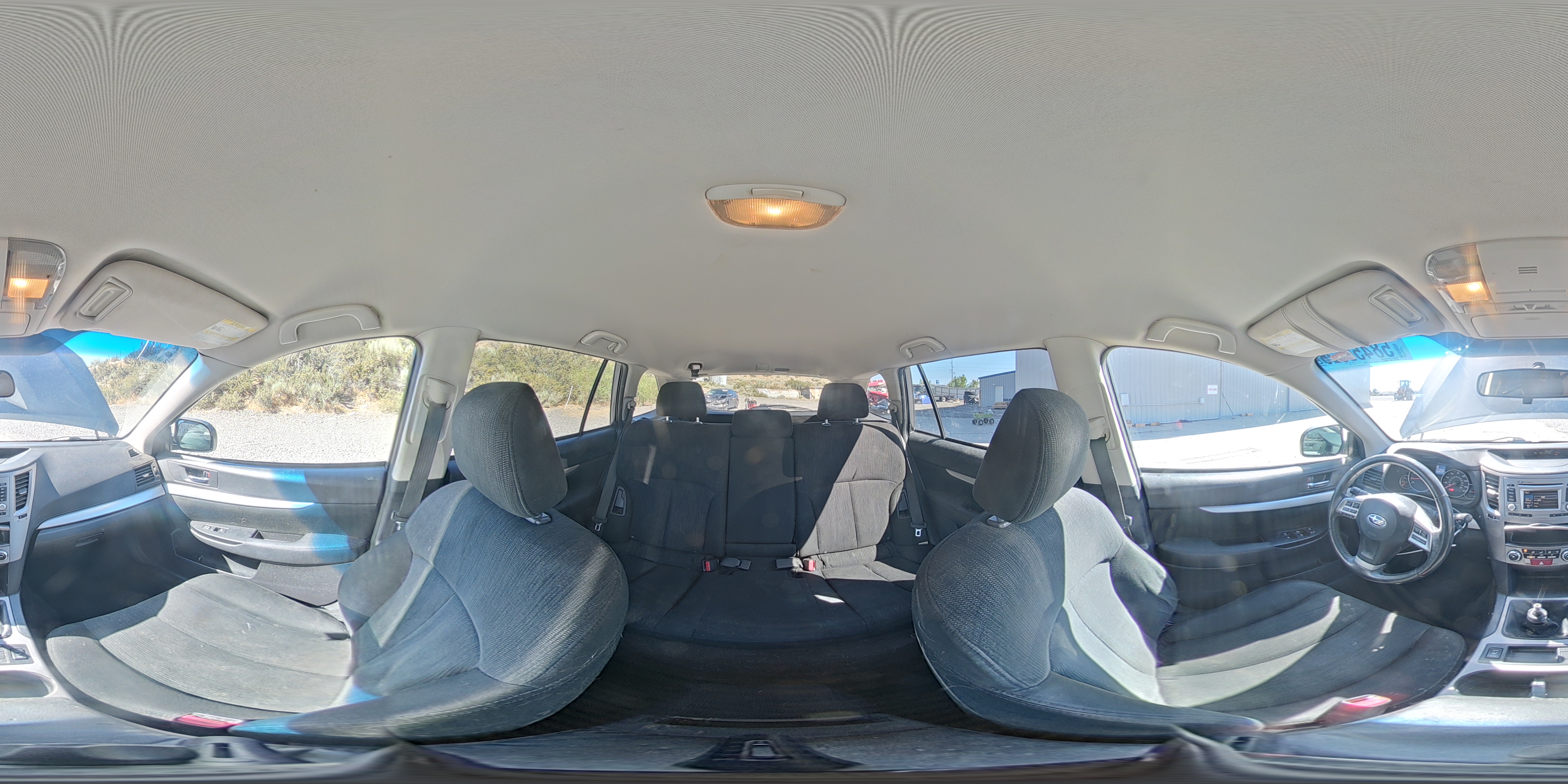 2014 Subaru Outback 2.5i Premium Gray vin: 4S4BRBCC7E1221530