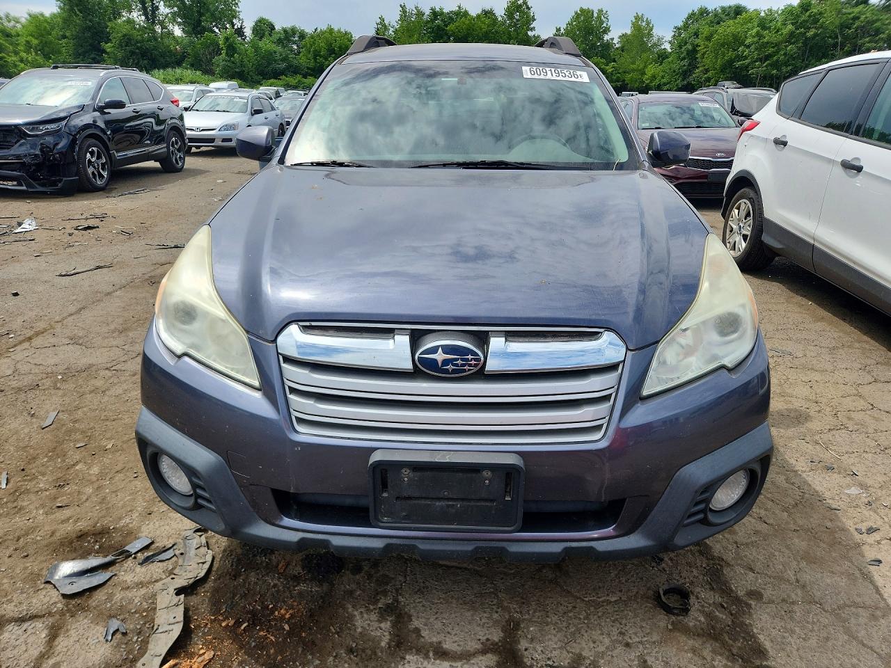 2014 Subaru Outback 2.5i Premium Blue vin: 4S4BRBCC7E3227946