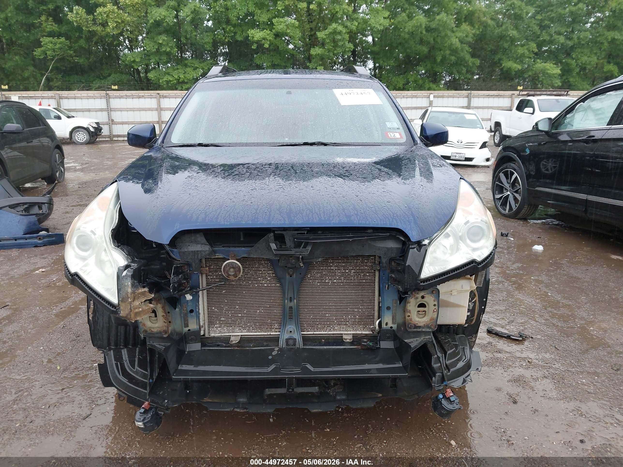 2011 Subaru Outback 2.5i Premium Blue vin: 4S4BRBCC8B3418786