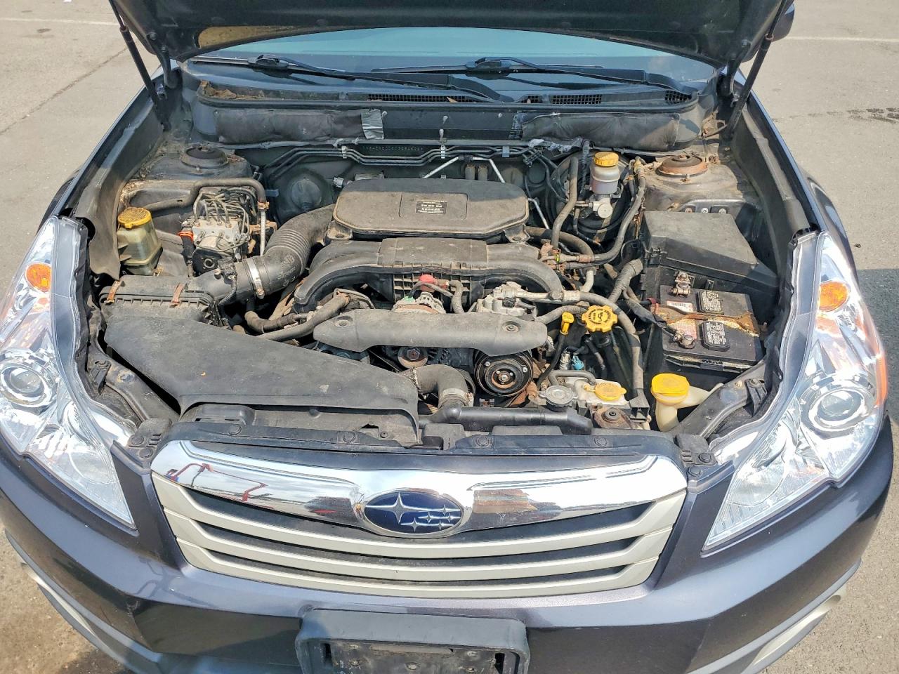 2012 Subaru Outback 2.5i Premium Gray vin: 4S4BRBCC8C3254828