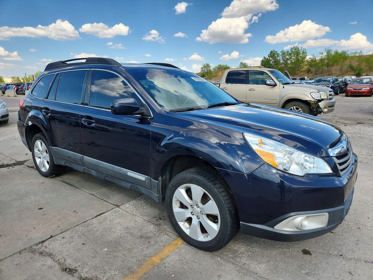 2012 Subaru Outback 2.5i Premium Blue vin: 4S4BRBCC8C3267501