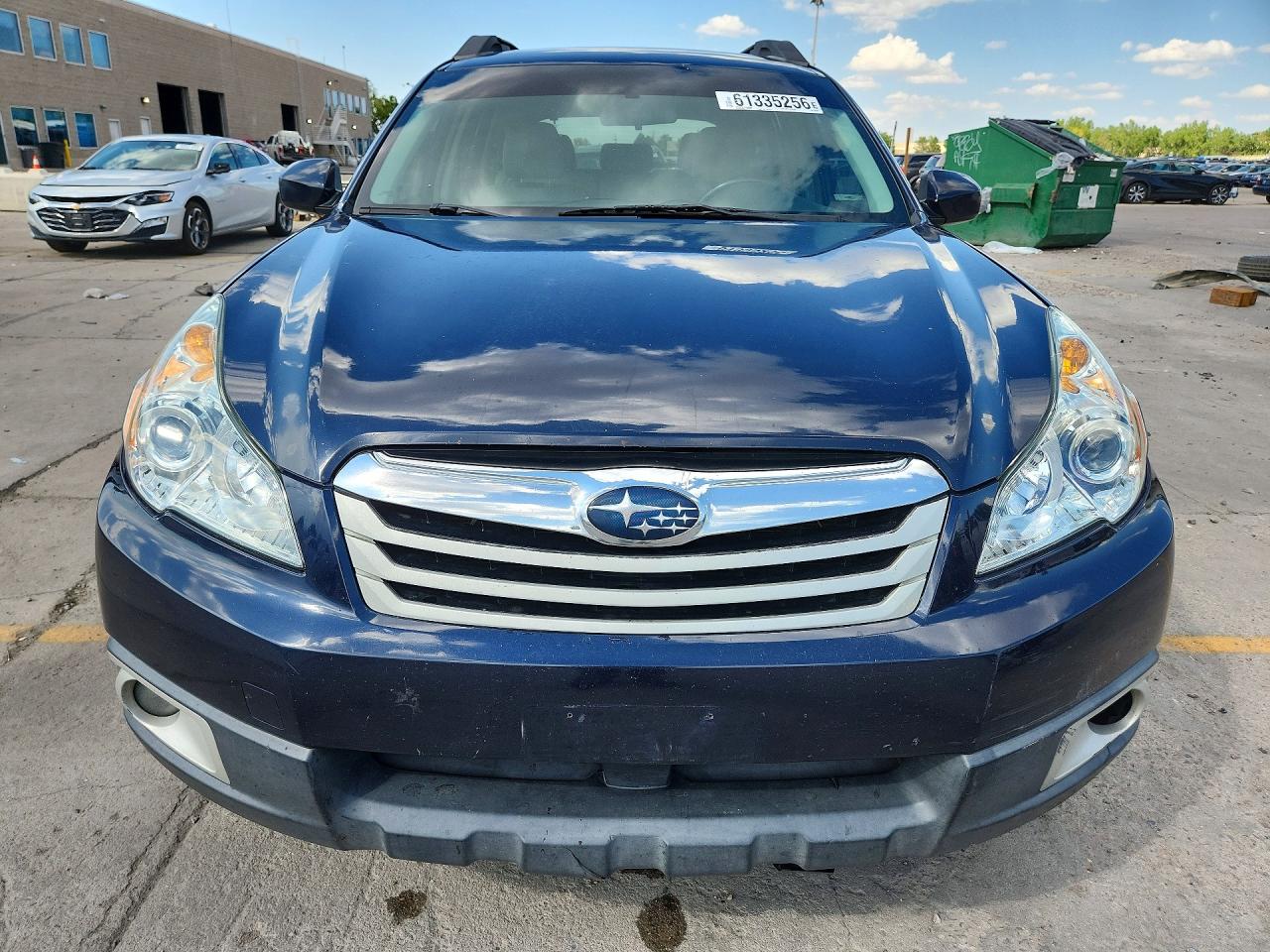 2012 Subaru Outback 2.5i Premium Blue vin: 4S4BRBCC8C3267501