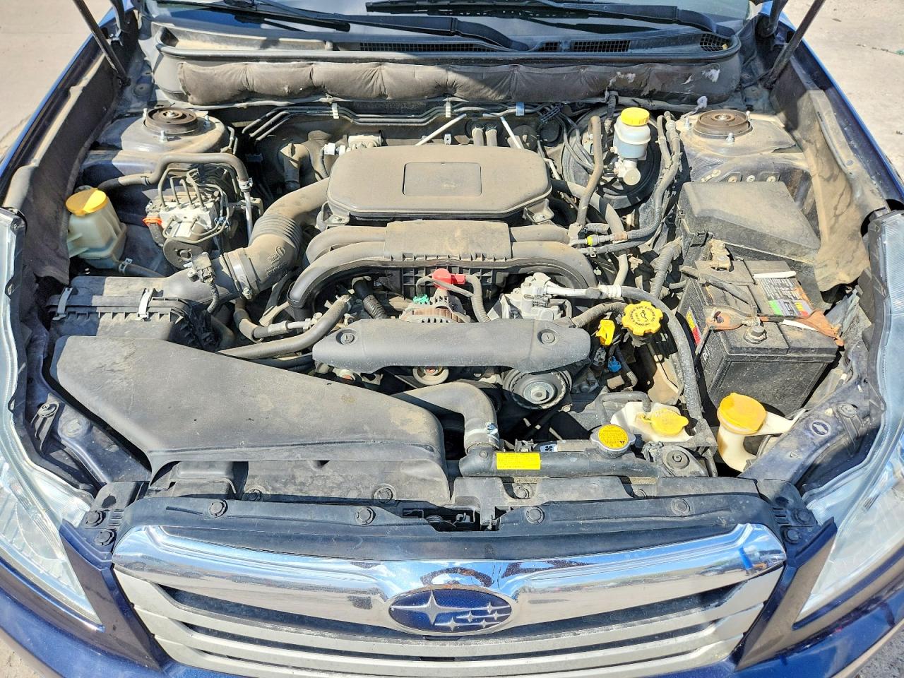 2012 Subaru Outback 2.5i Premium Blue vin: 4S4BRBCC8C3267501