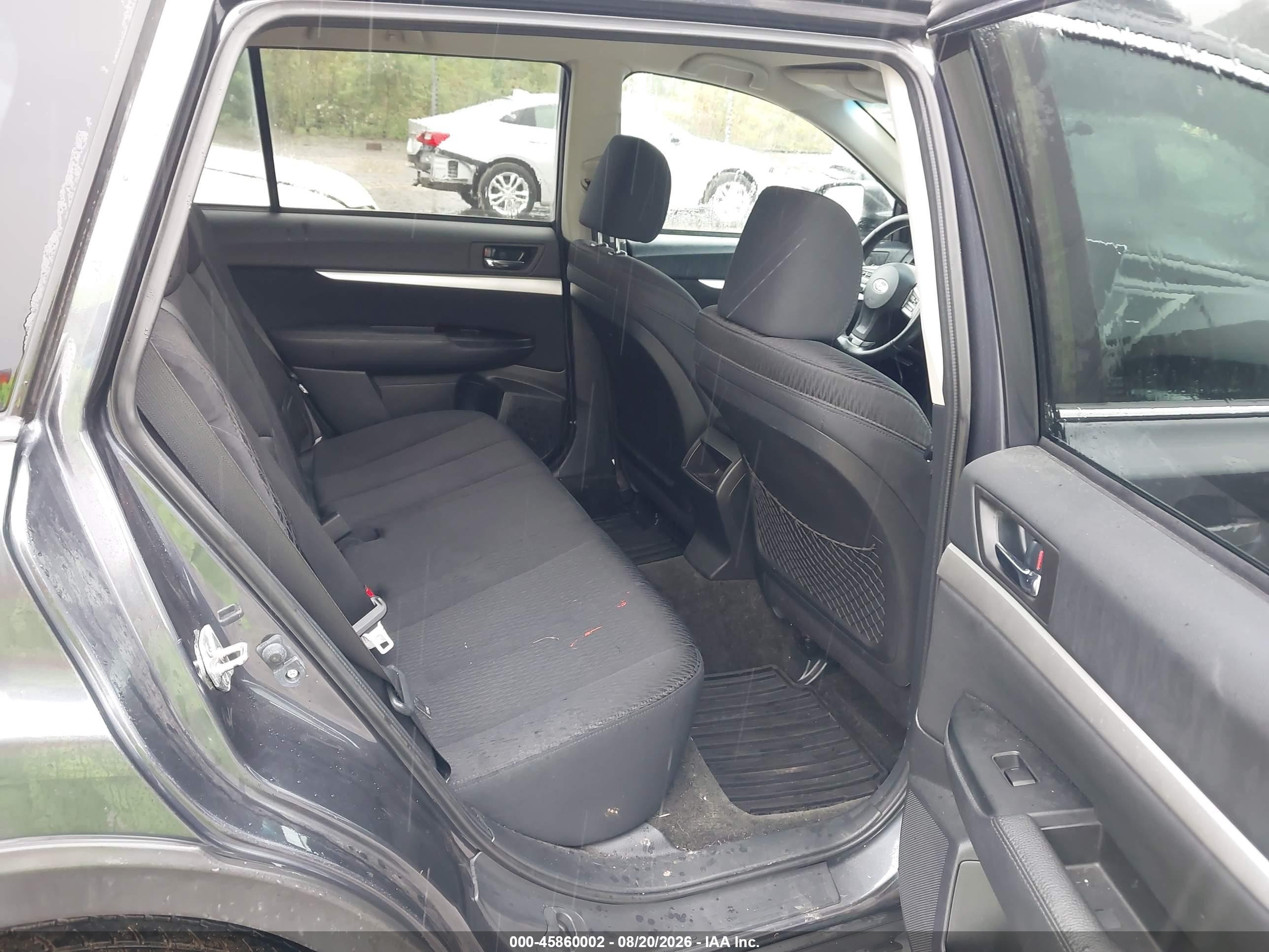 2012 Subaru Outback 2.5i Premium Gray vin: 4S4BRBCC8C3295055