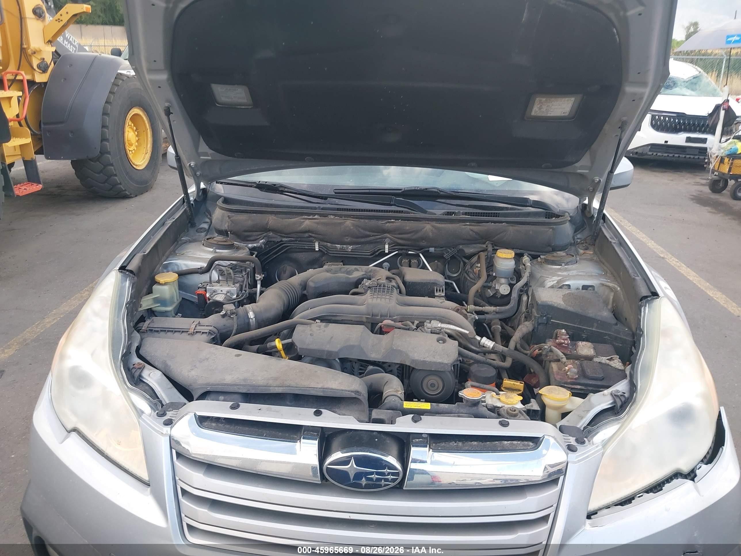 2013 Subaru Outback 2.5i Premium Gray vin: 4S4BRBCC8D3203721
