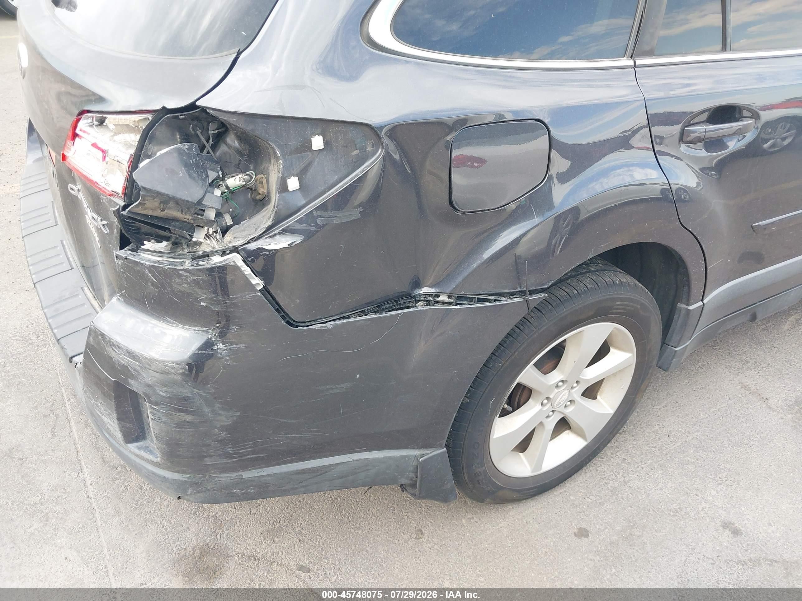 2013 Subaru Outback 2.5i Premium Dark Blue vin: 4S4BRBCC8D3226268