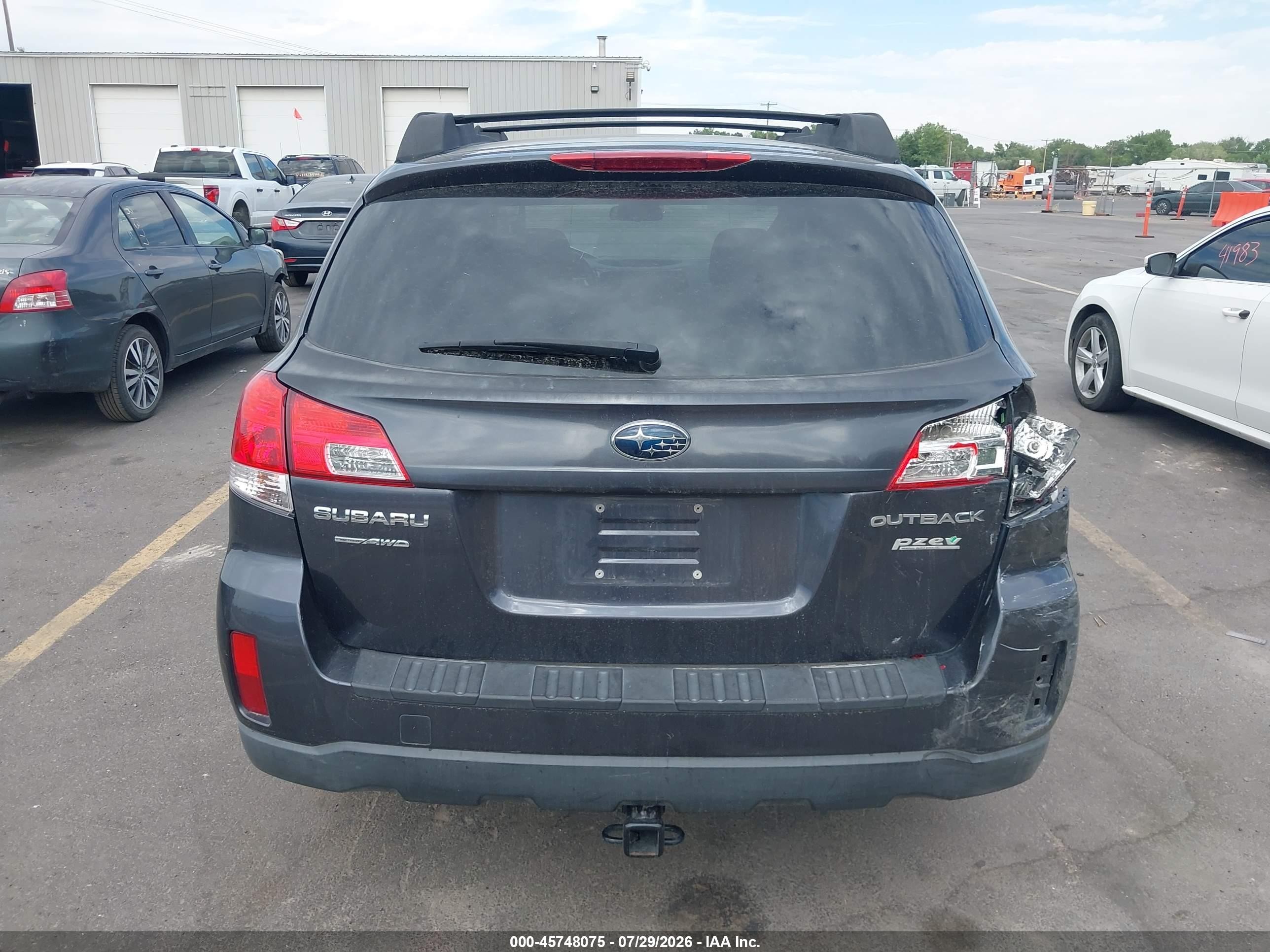 2013 Subaru Outback 2.5i Premium Dark Blue vin: 4S4BRBCC8D3226268