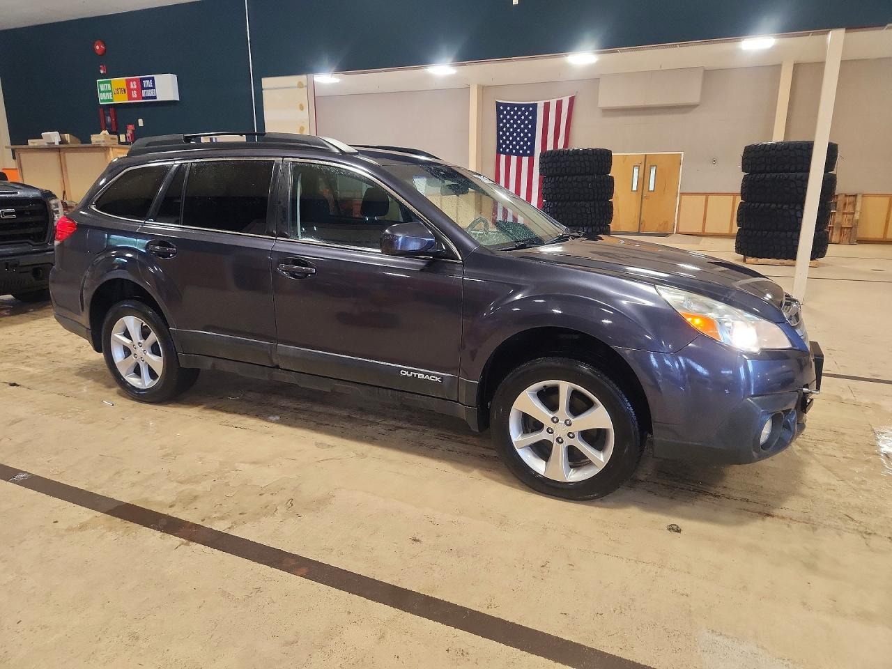 2013 Subaru Outback 2.5i Premium Blue vin: 4S4BRBCC8D3320537