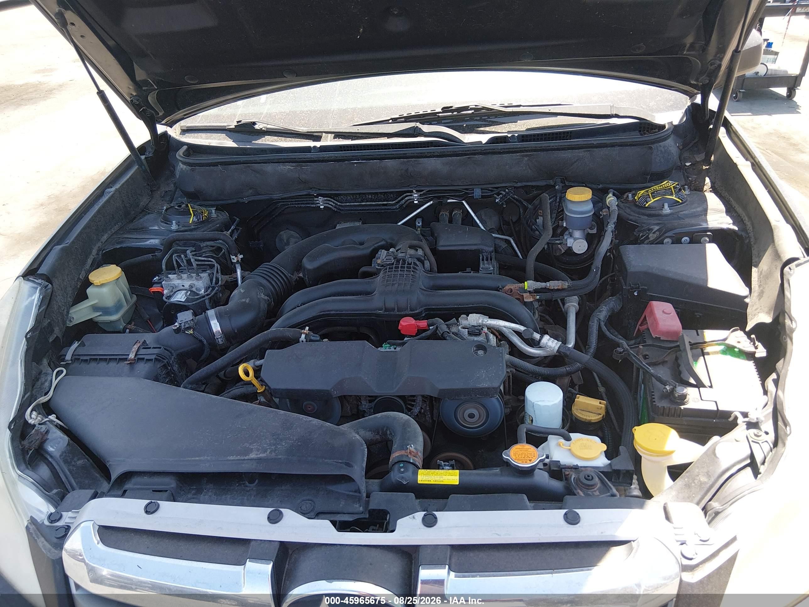 2014 Subaru Outback 2.5i Premium Black vin: 4S4BRBCC8E3204174
