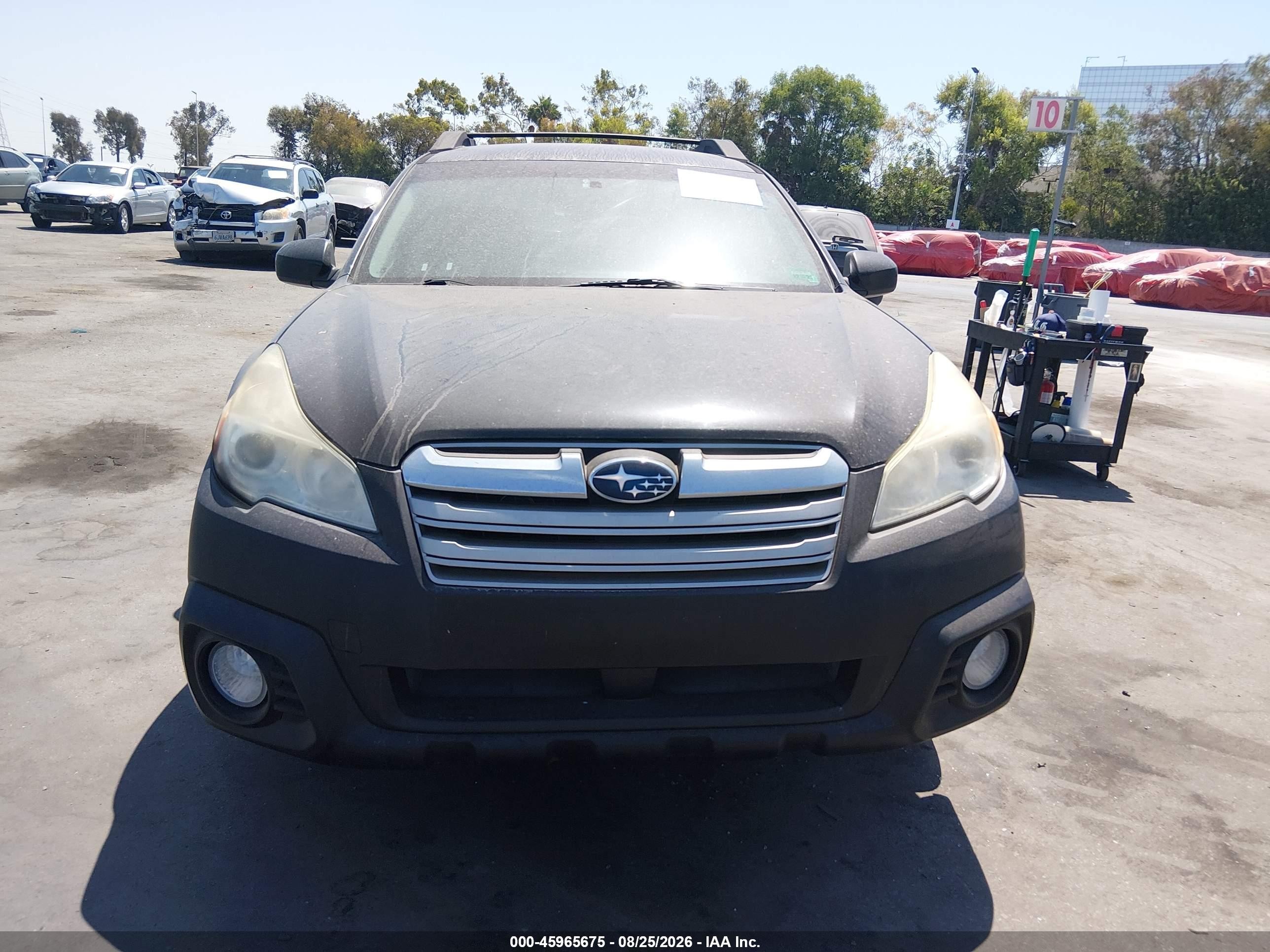 2014 Subaru Outback 2.5i Premium Black vin: 4S4BRBCC8E3204174