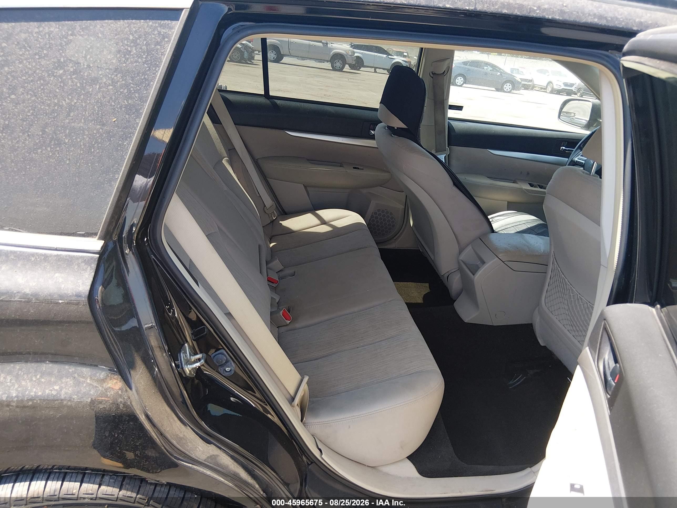 2014 Subaru Outback 2.5i Premium Black vin: 4S4BRBCC8E3204174