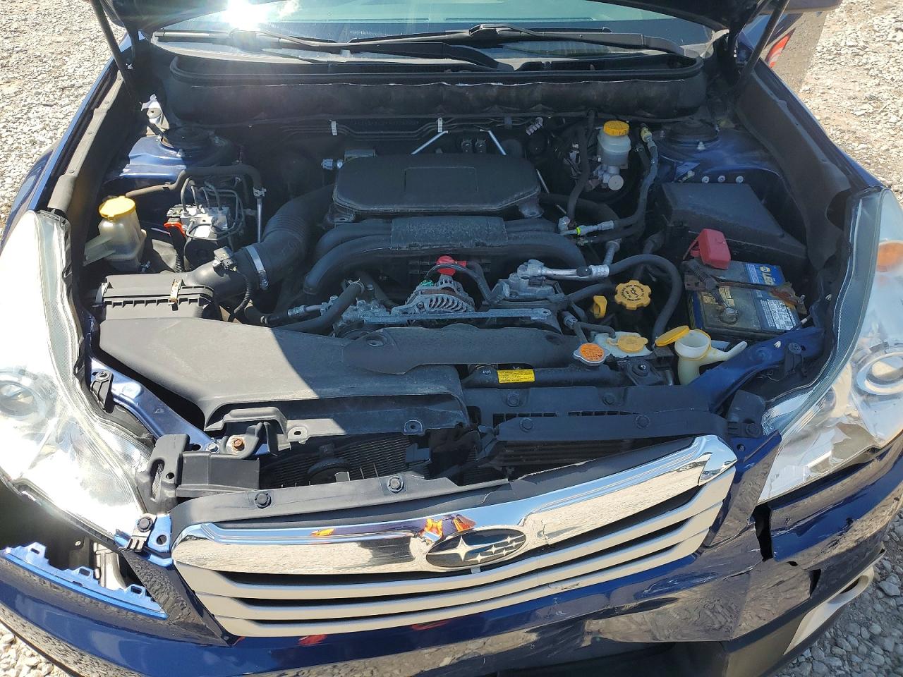 2010 Subaru Outback 2.5i Premium Blue vin: 4S4BRBCC9A3318243