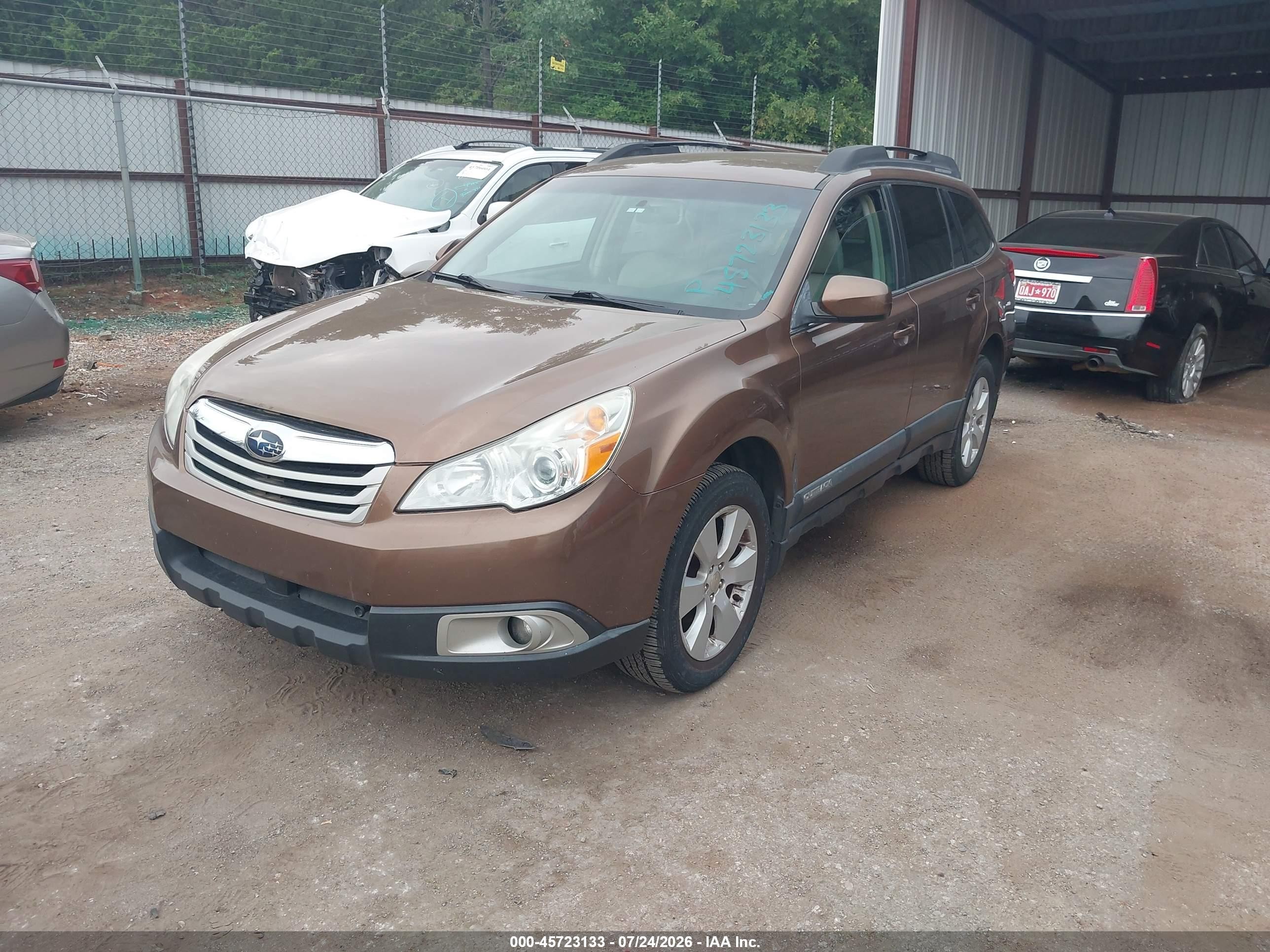 2011 Subaru Outback 2.5i Premium Brown vin: 4S4BRBCC9B3316154