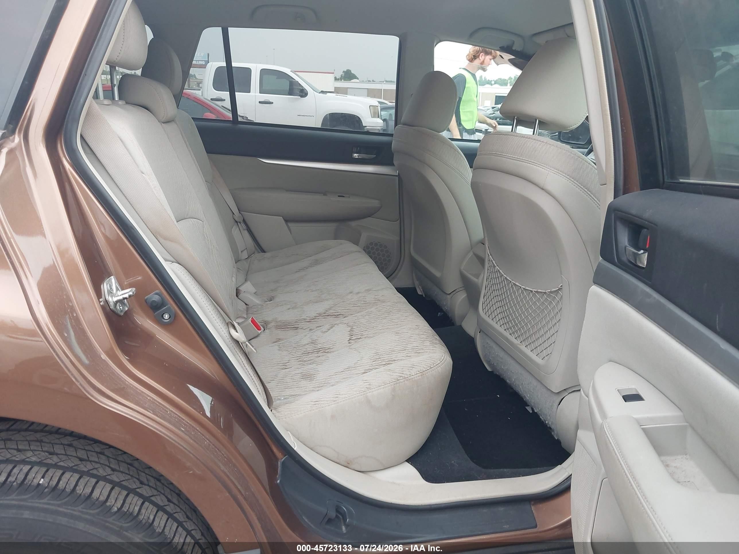 2011 Subaru Outback 2.5i Premium Brown vin: 4S4BRBCC9B3316154