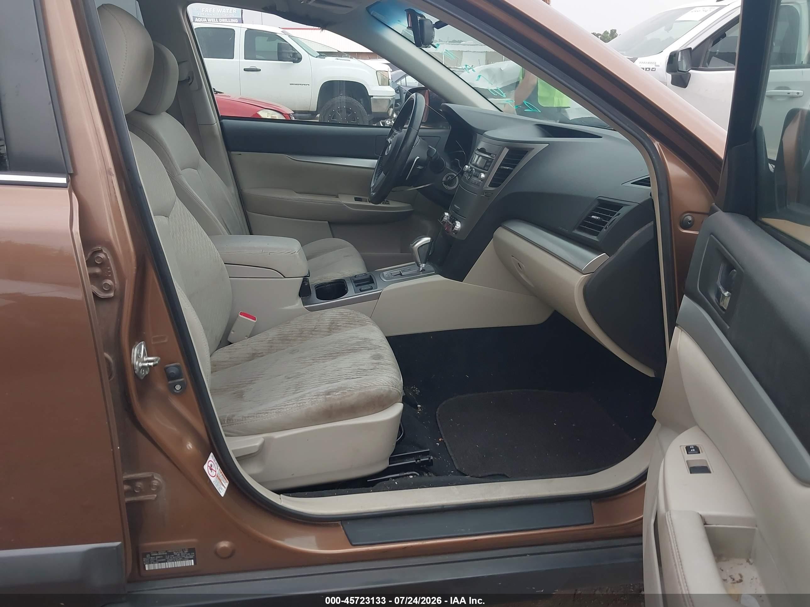 2011 Subaru Outback 2.5i Premium Brown vin: 4S4BRBCC9B3316154
