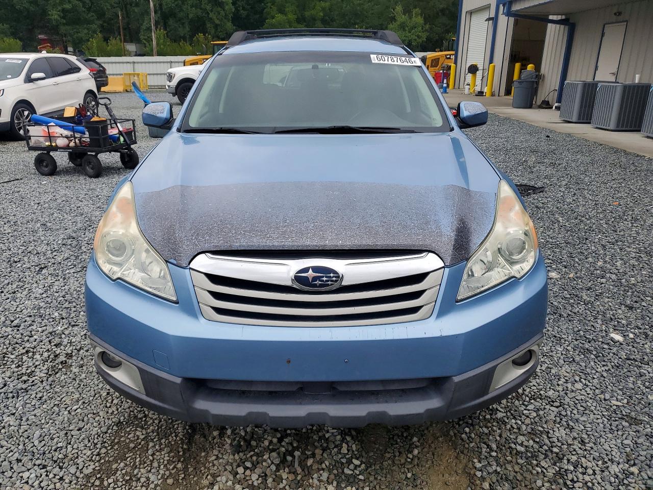 2011 Subaru Outback 2.5i Premium Blue vin: 4S4BRBCC9B3376709