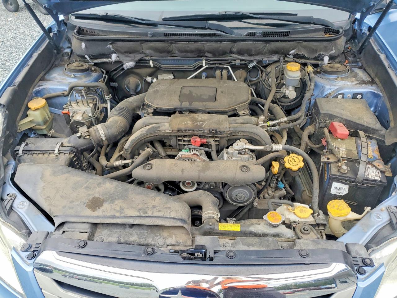 2011 Subaru Outback 2.5i Premium Blue vin: 4S4BRBCC9B3376709