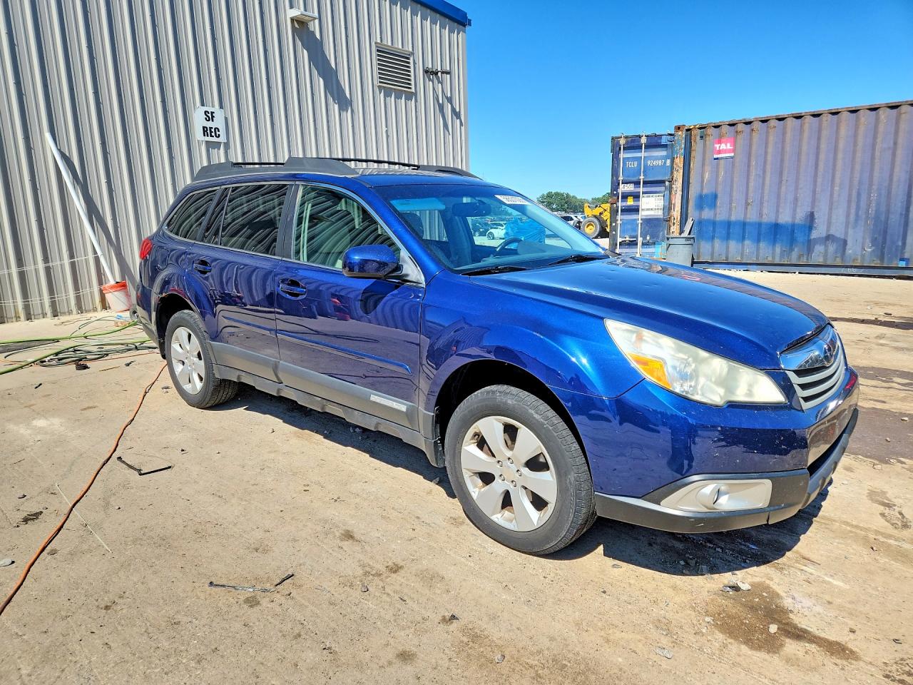 2011 Subaru Outback 2.5i Premium Blue vin: 4S4BRBCC9B3420885