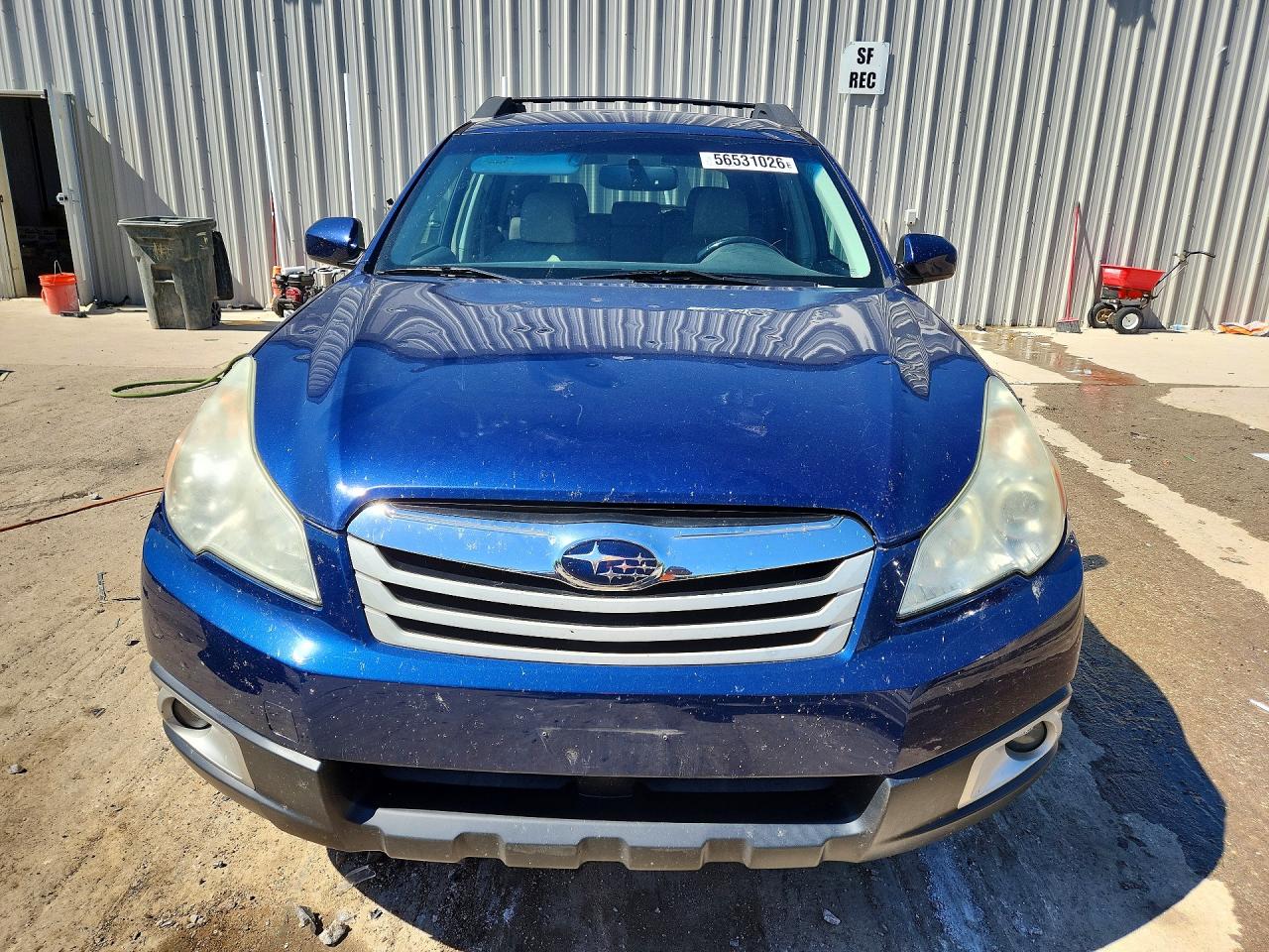 2011 Subaru Outback 2.5i Premium Blue vin: 4S4BRBCC9B3420885