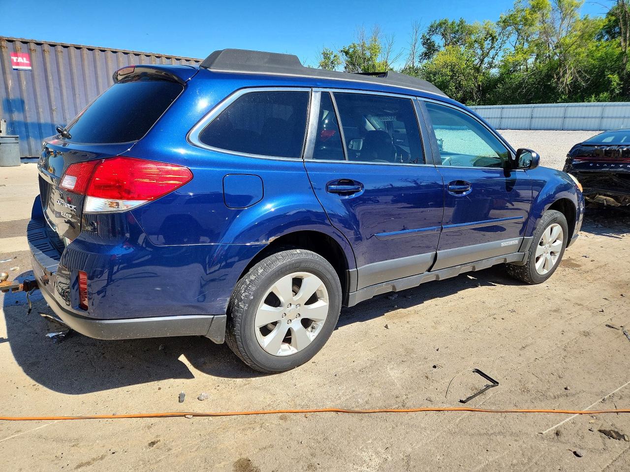 2011 Subaru Outback 2.5i Premium Blue vin: 4S4BRBCC9B3420885