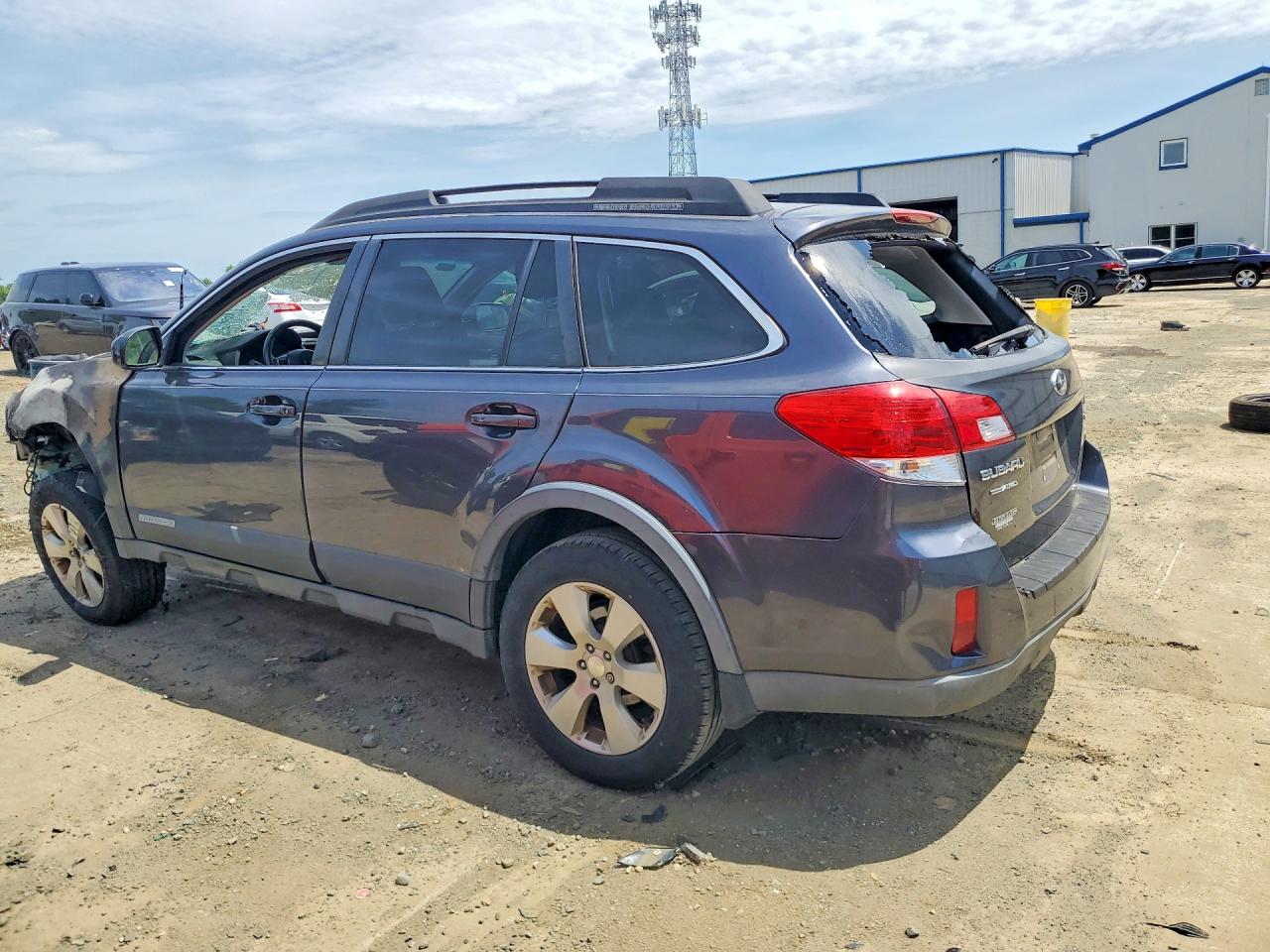 2012 Subaru Outback 2.5i Premium Синий vin: 4S4BRBCC9C3270763