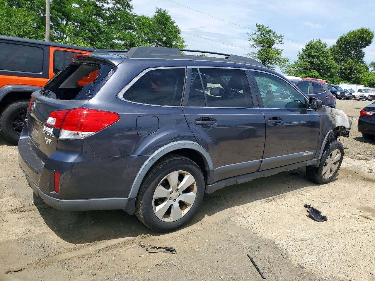 2012 Subaru Outback 2.5i Premium Синий vin: 4S4BRBCC9C3270763