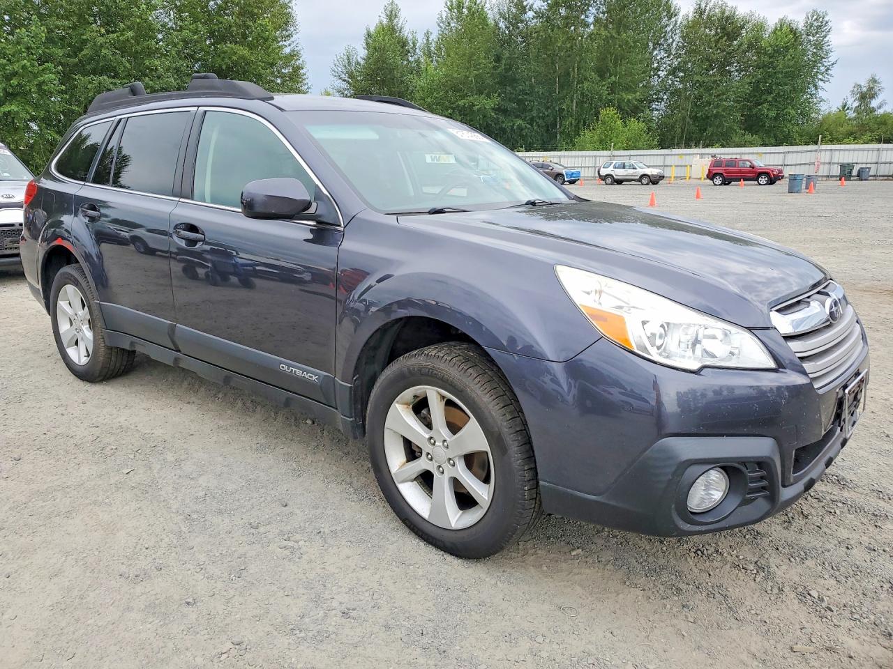 2013 Subaru Outback 2.5i Premium Gray vin: 4S4BRBCC9D3265533