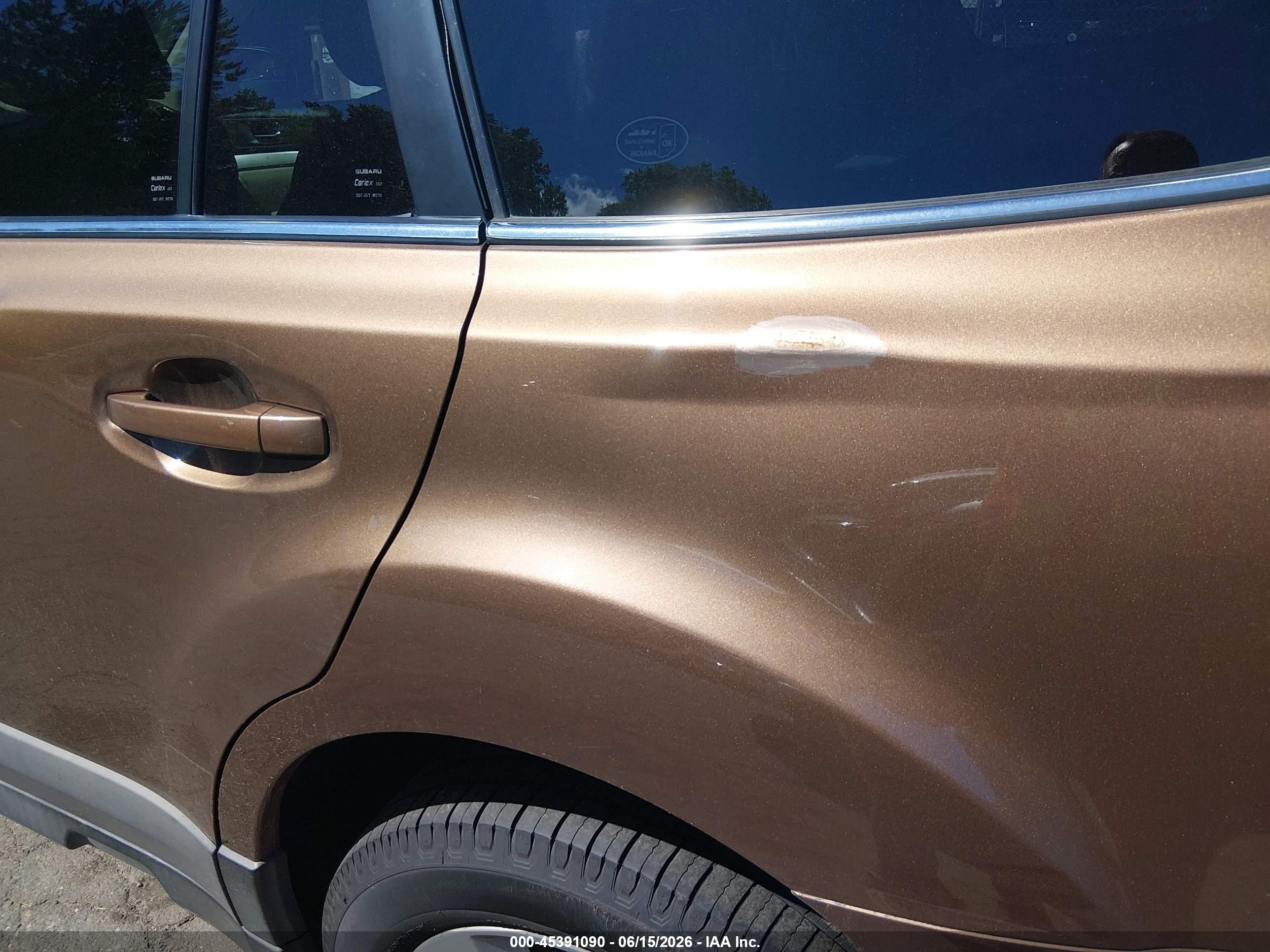 2013 Subaru Outback 2.5i Premium Brown vin: 4S4BRBCC9D3312589