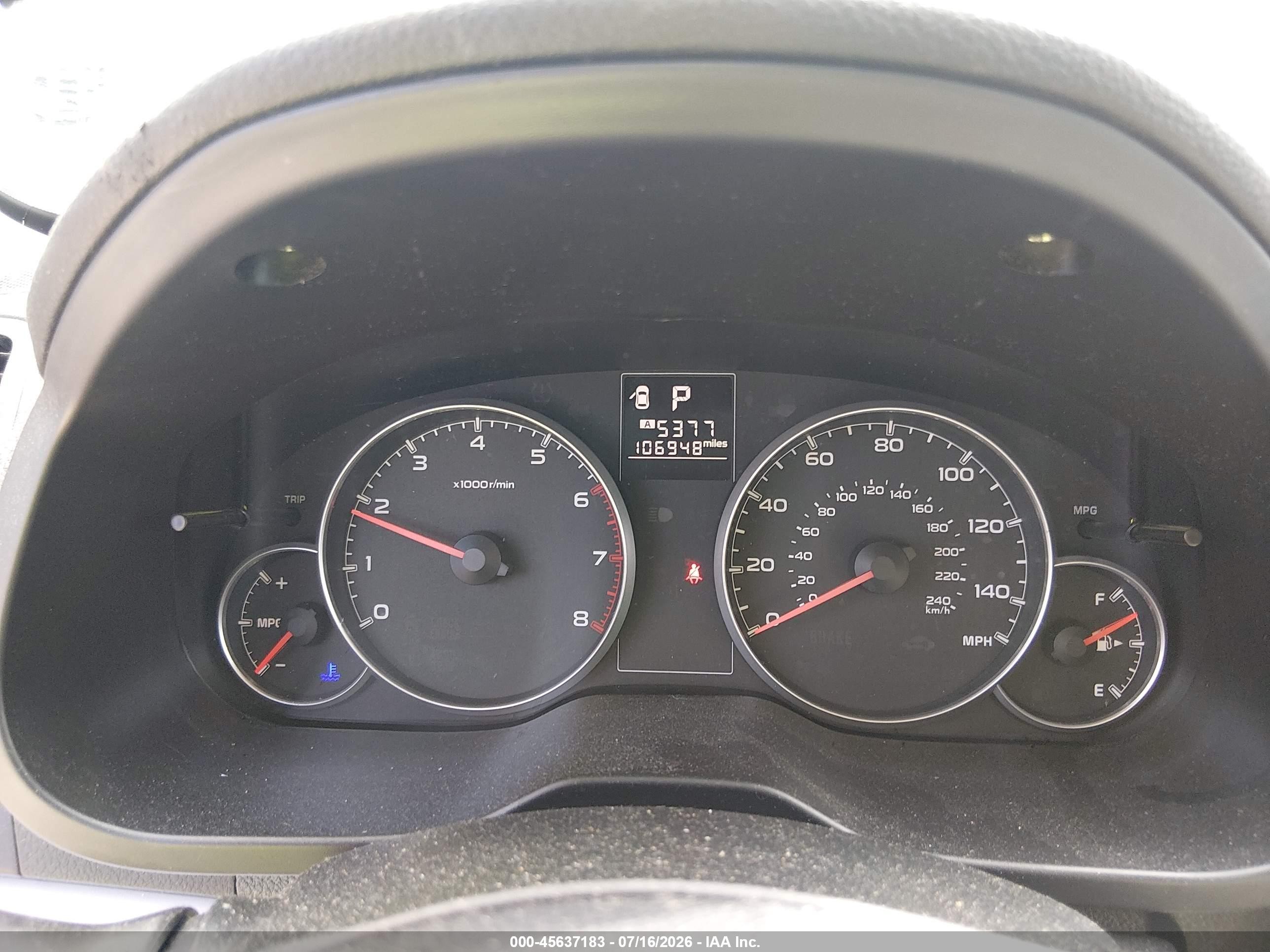2014 Subaru Outback 2.5i Premium Blue vin: 4S4BRBCC9E3223025