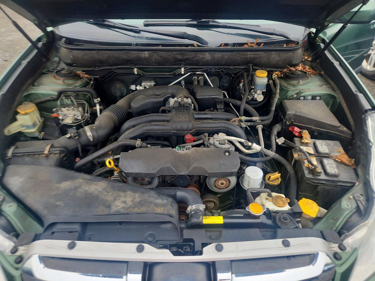 2014 Subaru Outback 2.5i Premium Green vin: 4S4BRBCC9E3238690