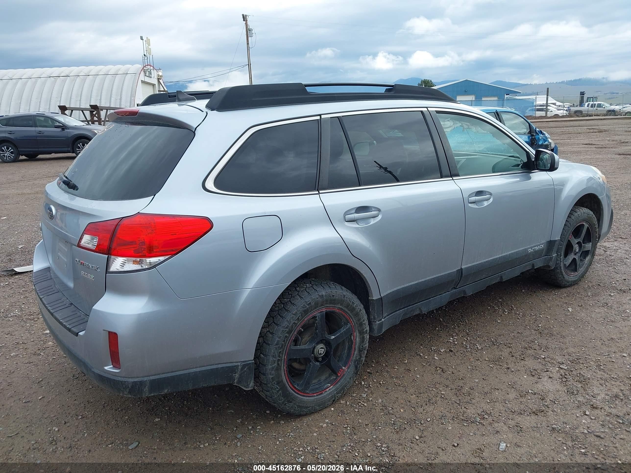 2014 Subaru Outback 2.5i Premium Light Blue vin: 4S4BRBCC9E3238933