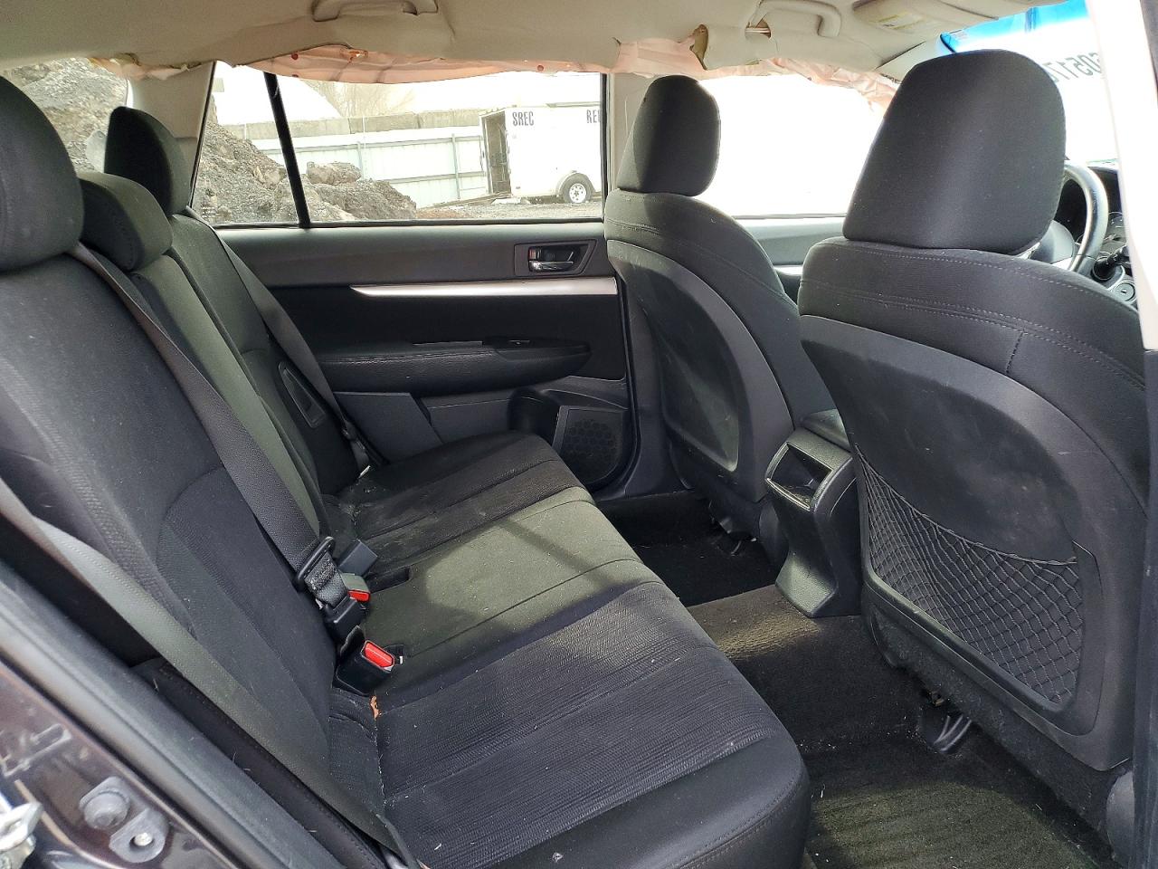 2014 Subaru Outback 2.5i Premium Gray vin: 4S4BRBCC9E3274914