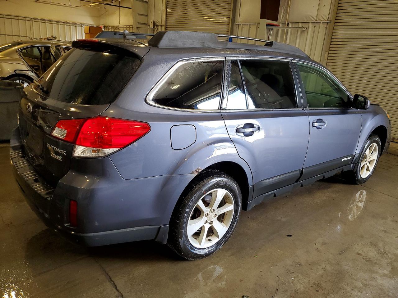 2014 Subaru Outback 2.5i Premium Gray vin: 4S4BRBCC9E3283337