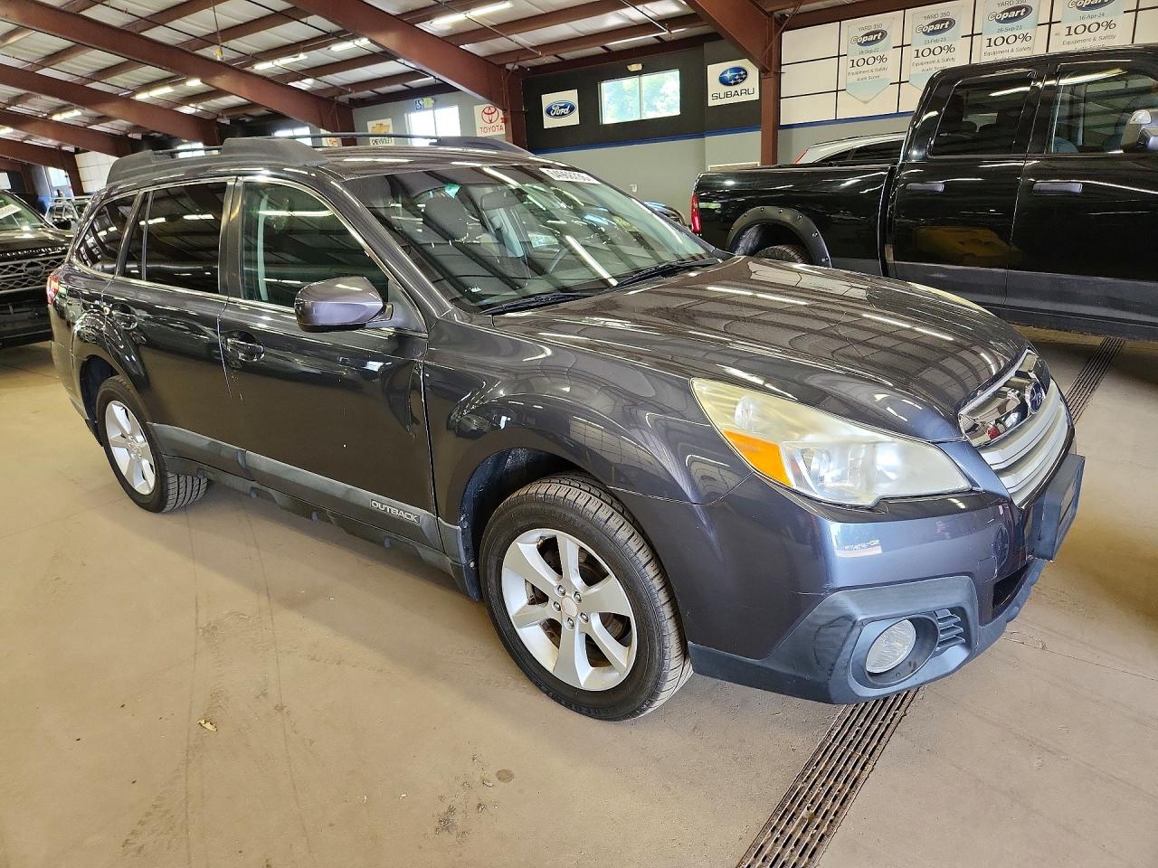 2014 Subaru Outback 2.5i Premium Серый vin: 4S4BRBCC9E3302131