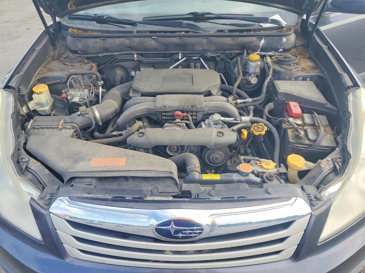2012 Subaru Outback 2.5i Premium Черный vin: 4S4BRBCCXC3201757